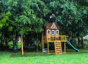 Removing an Old Swing Set