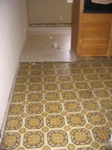 take up linoleum flooring