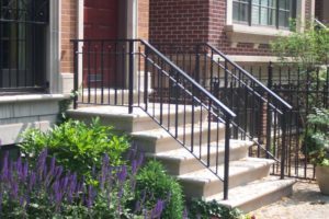 wrought iron railing removal