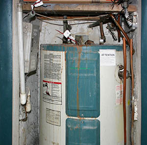water heater failure signs