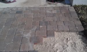 brick patio removal